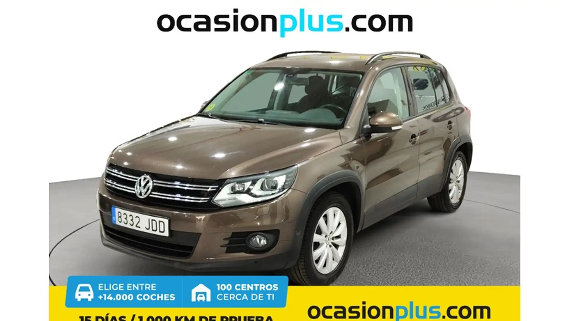 Volkswagen Tiguan 2.0TDI BMT Cross 4x2 140 Brun - 1