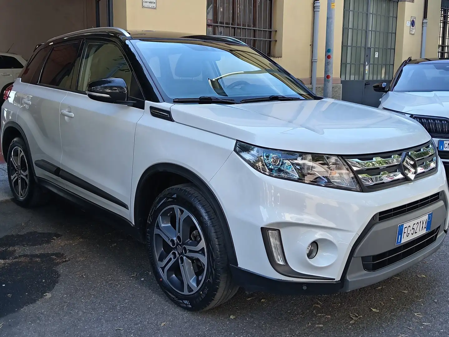 Suzuki Vitara Vitara II 2015 1.6 vvt V-Top 4wd gpl Bianco - 2
