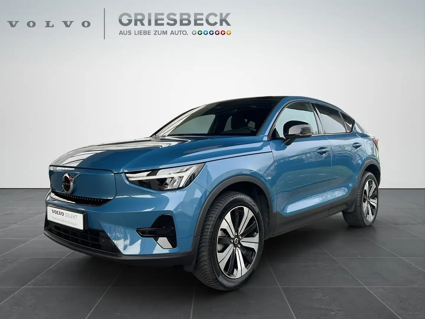 Volvo C40 Core Recharge Pure Electric AHK*LED*RFK*WiPa Bleu - 1