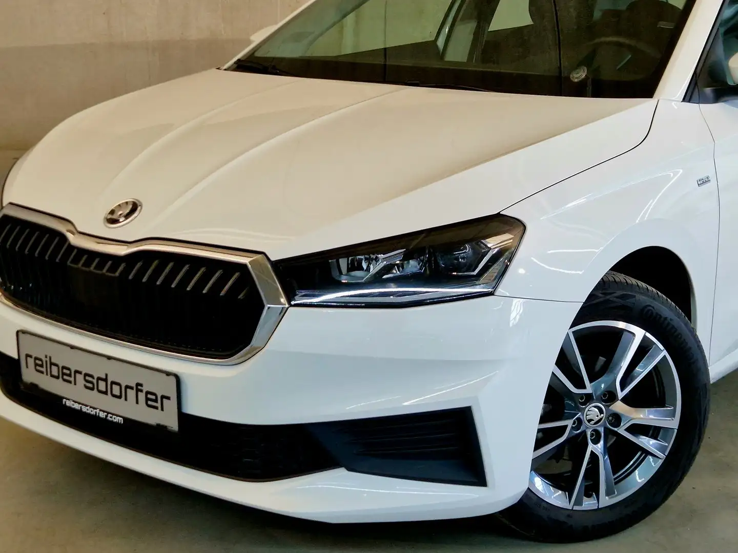 Skoda Fabia Ambition Weiß - 2