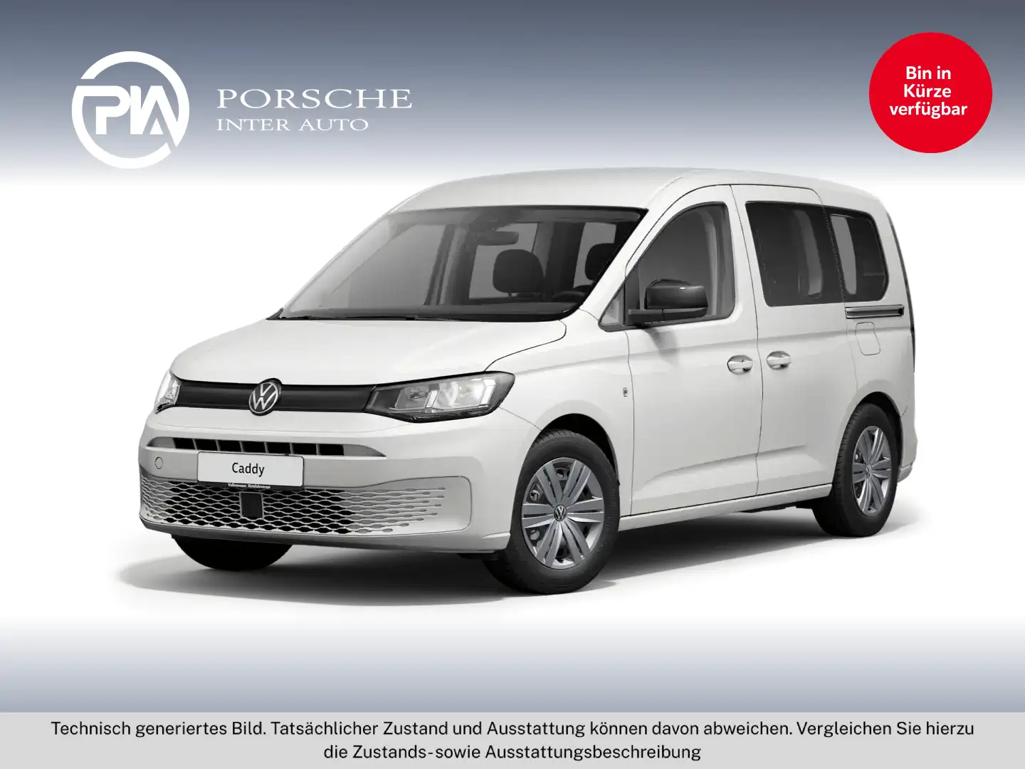 Volkswagen Caddy TDI 4MOTION Weiß - 1