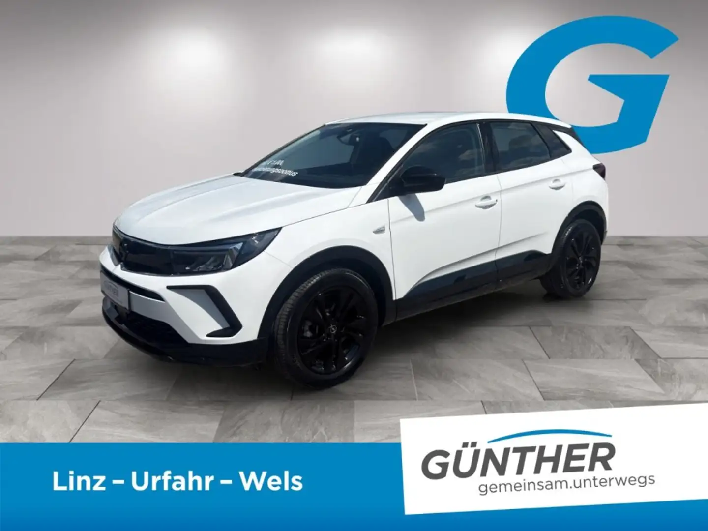 Opel Grandland GS Line 1.2 Turbo 130 Weiß - 1