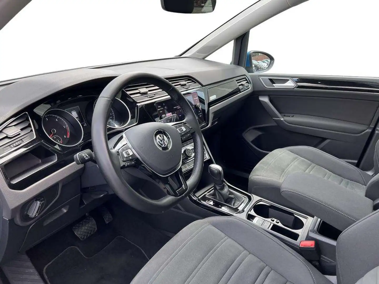 Volkswagen Touran 2.0 TDI SCR 110 kW (150 ch) 7 vitesses DSG Bleu - 2