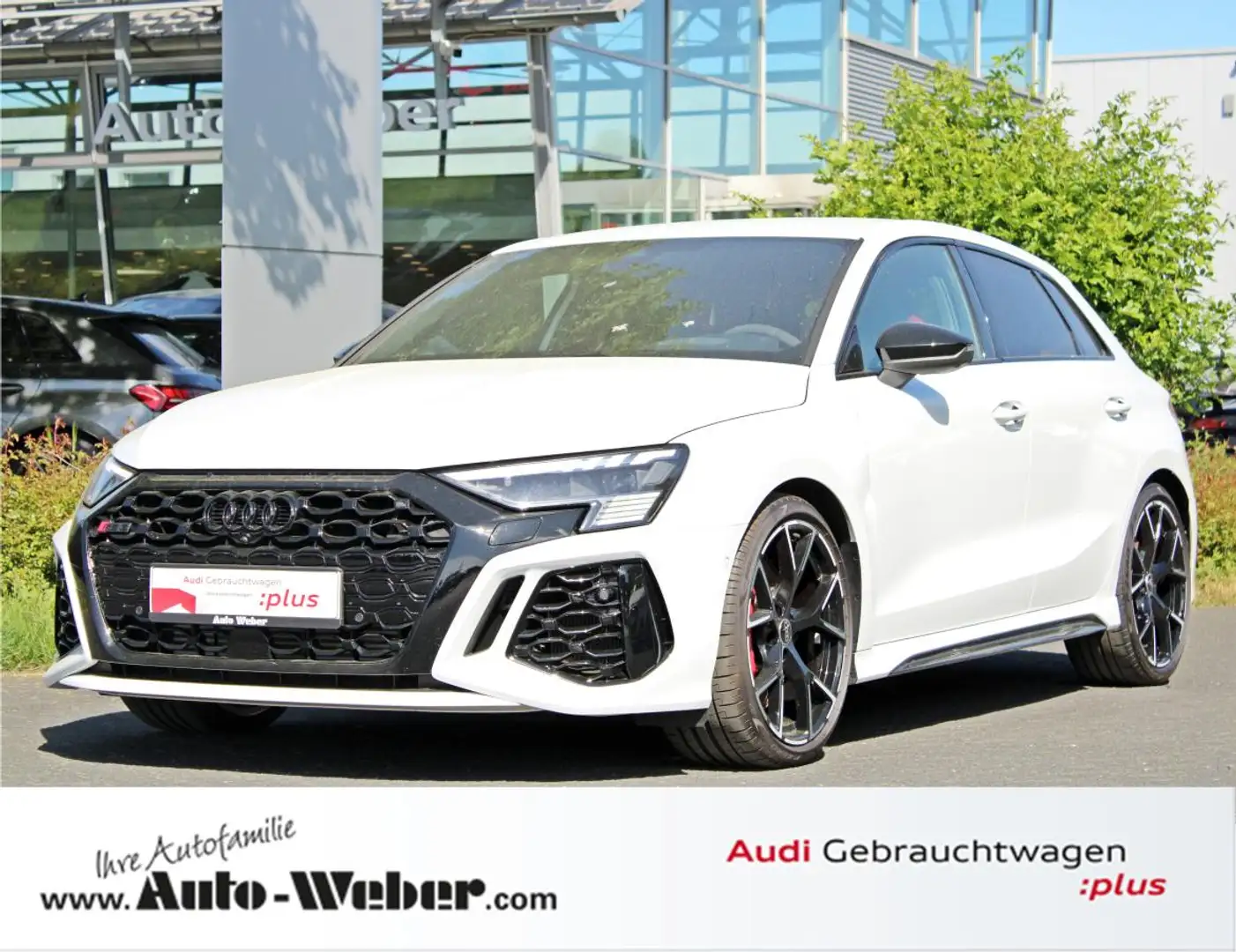 Audi RS3 Sportback BLACK HUD RS-ABGAS MATRIX B&O Weiß - 1