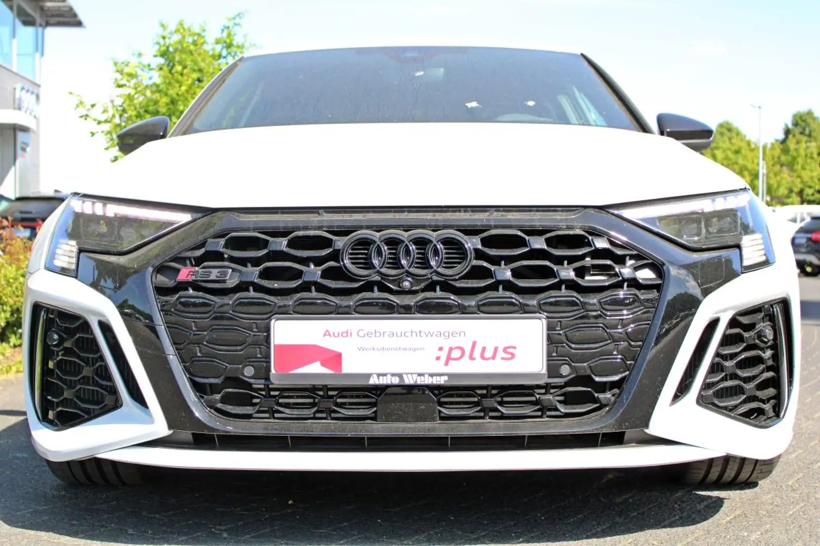 Audi RS3 Sportback BLACK HUD RS-ABGAS MATRIX B&O Weiß - 2