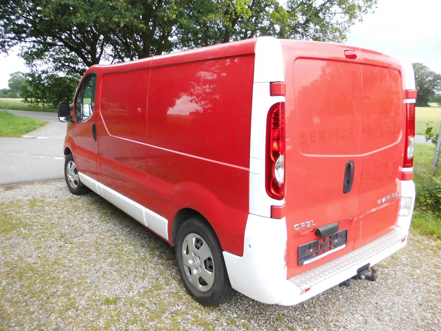Opel Vivaro lang Rot - 2
