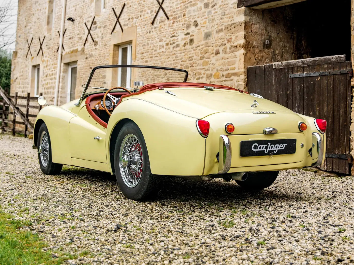 Triumph TR3 A Gelb - 2