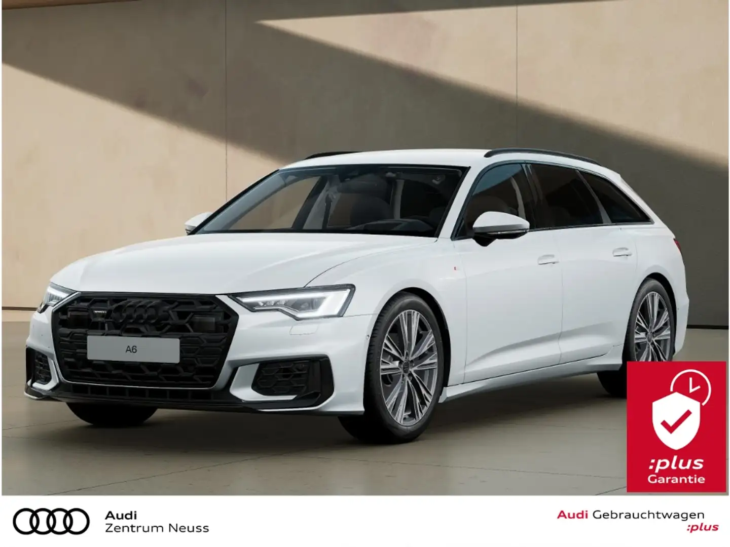 Audi A6 Avant 40 TDI quattro S line Weiß - 1