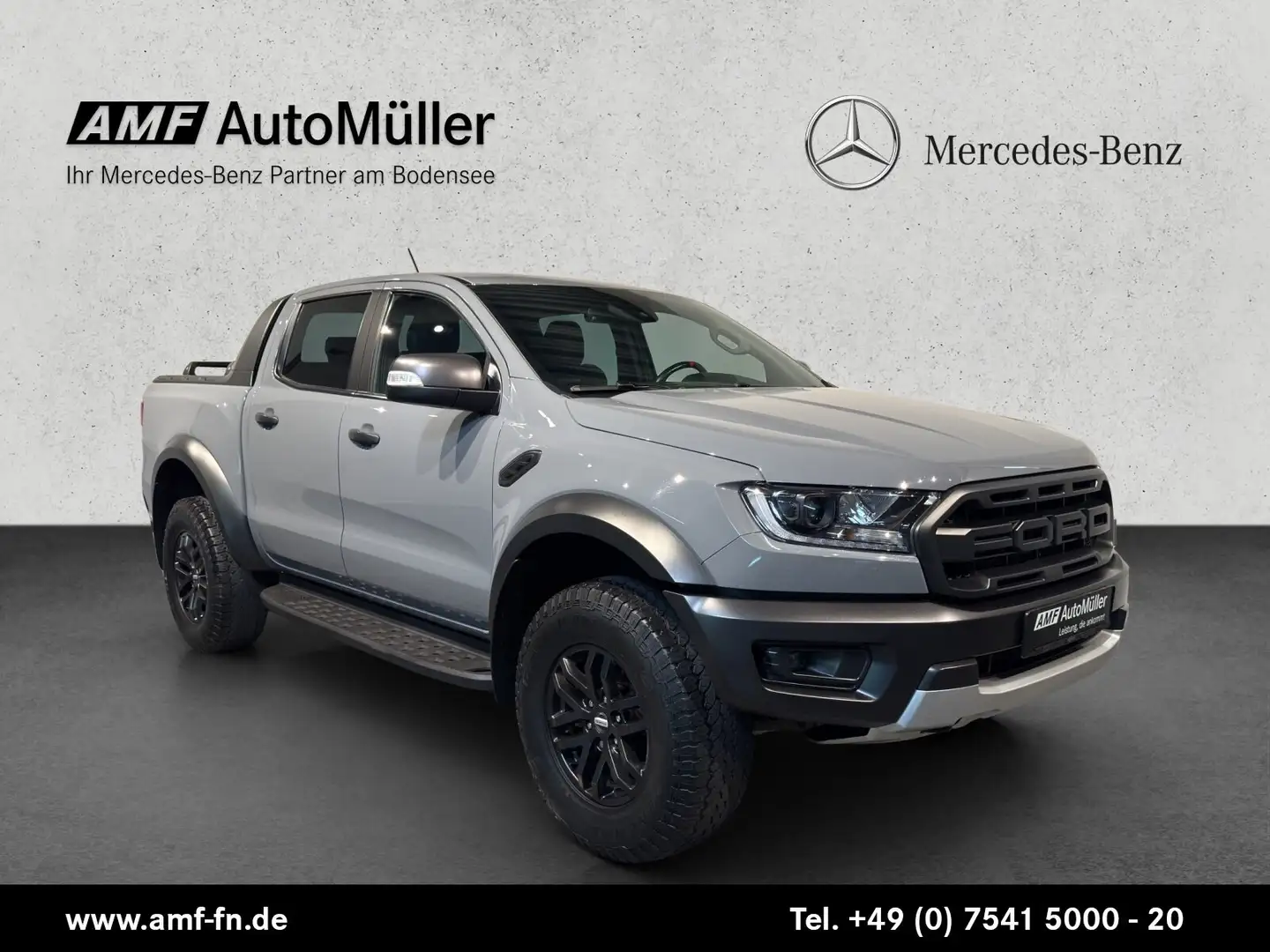 Ford Ranger Ranger 2.0 TDCi Panther Raptor 4x4 DoKa +AHK+RFK Gris - 1