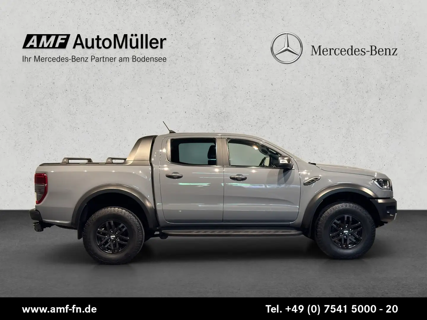 Ford Ranger Ranger 2.0 TDCi Panther Raptor 4x4 DoKa +AHK+RFK Gris - 2