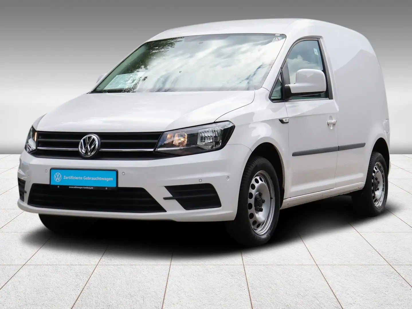 Volkswagen Caddy Kasten 1.4 TSI DSG Einparkhilfe Navi Klima Weiß - 2