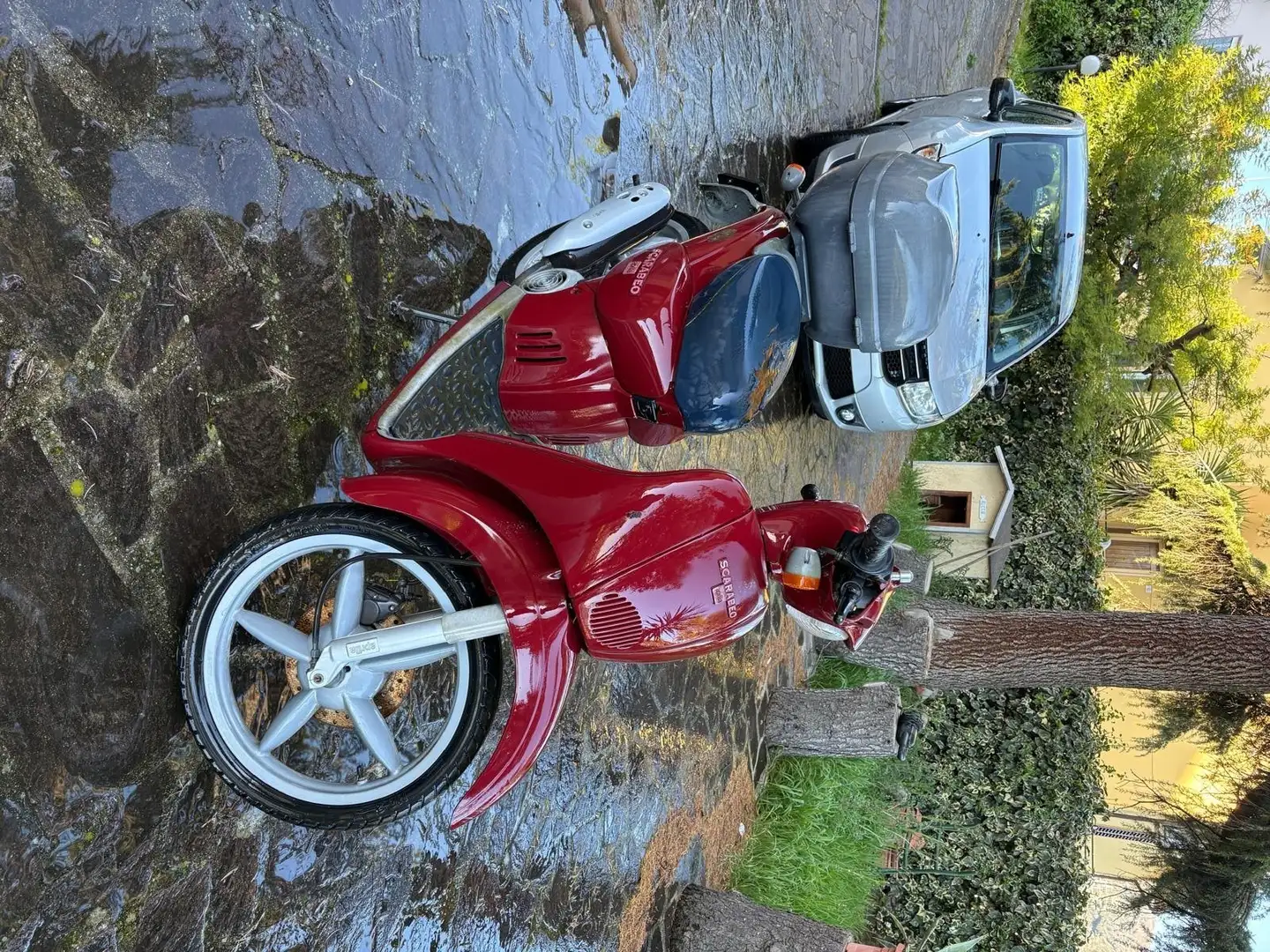 Aprilia Scarabeo 2T classic Roşu - 2
