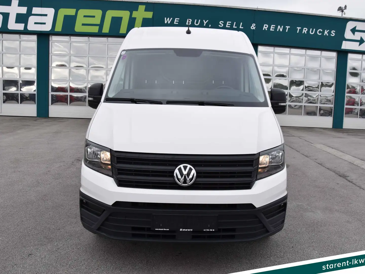 Volkswagen Crafter Crafter L3H2 2.0TDI Klima Servicenachweis 1.Besitz Weiß - 2
