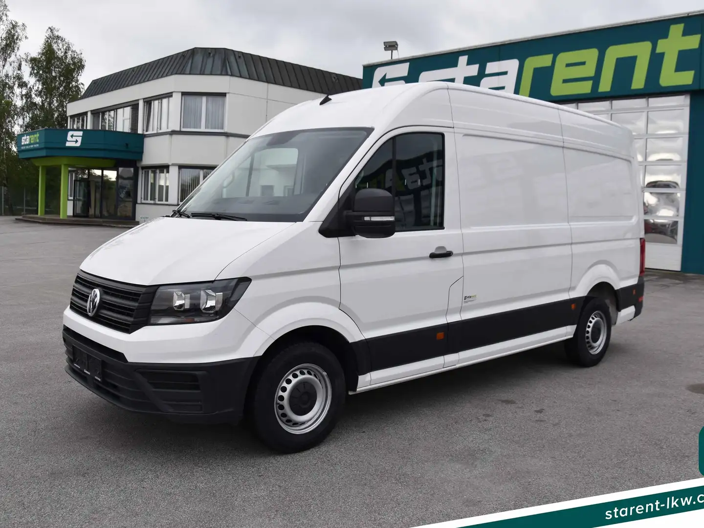Volkswagen Crafter Crafter L3H2 2.0TDI Klima Servicenachweis 1.Besitz Weiß - 1