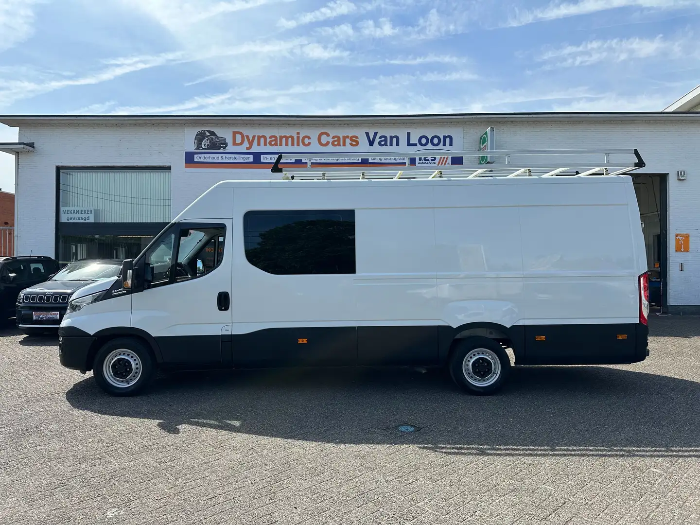 Iveco Daily 35S16 Hi-Matic L4H2 DubbelCabine Sleep3.5Ton Blanco - 2
