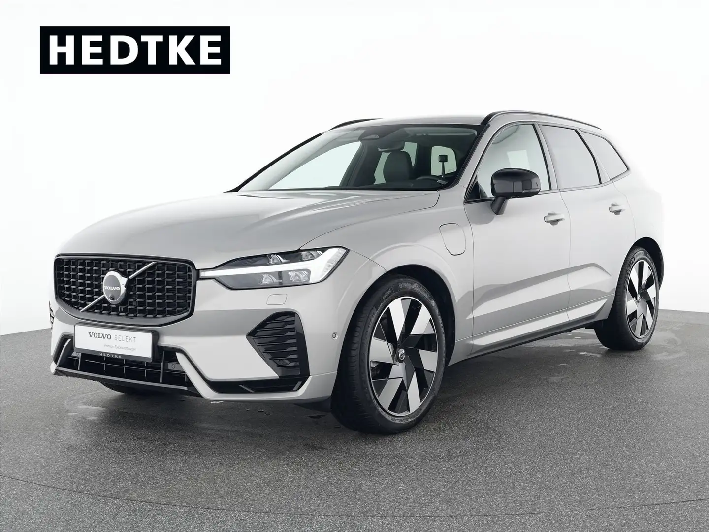 Volvo XC60 T8 AWD Plus Dark 20"+LUFTFAHRWERK+360°+ACC Silber - 1