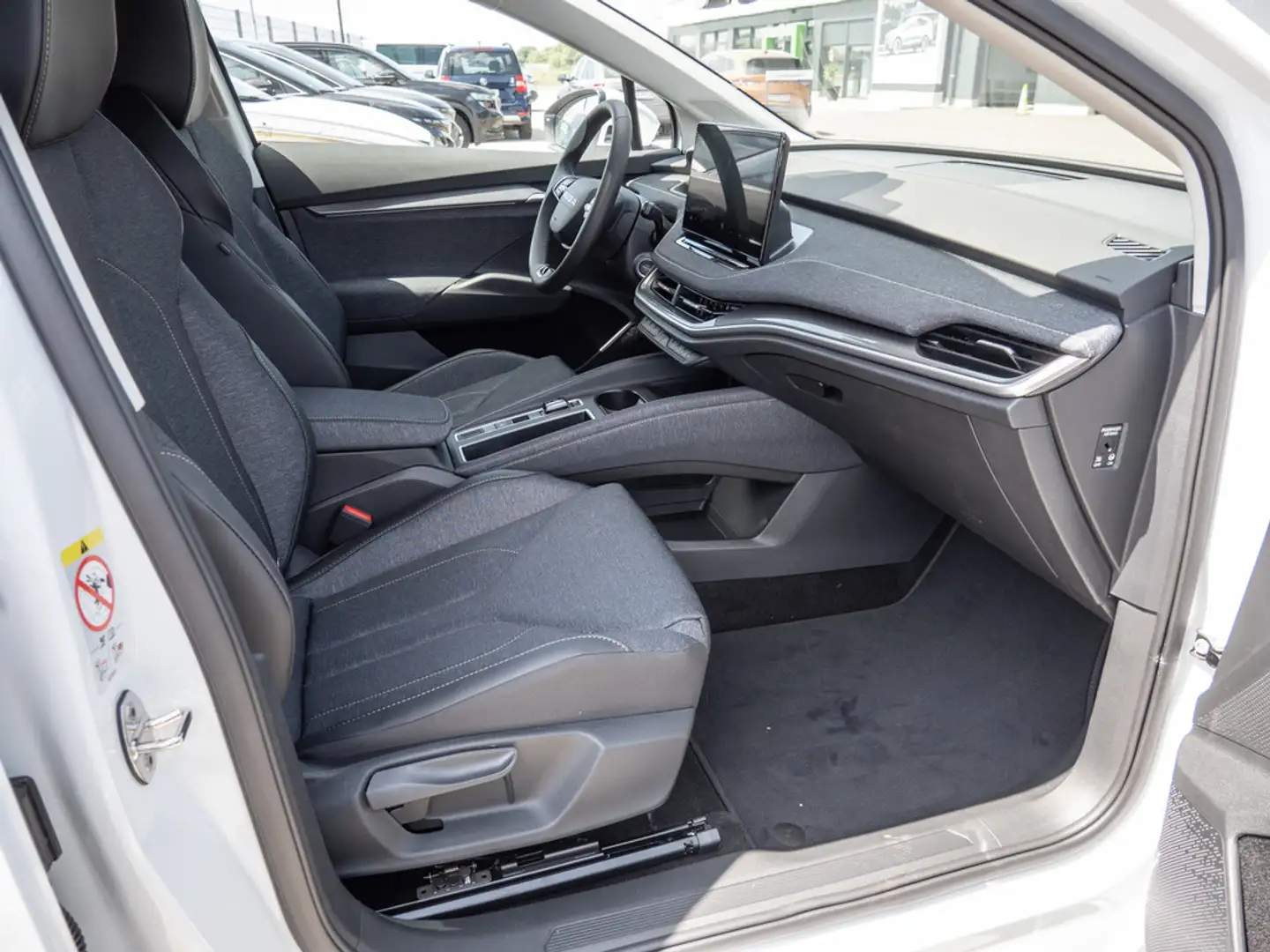 Skoda Elroq 85 Loft KAMERA NAVI AHK ACC STANDHZ LED Weiß - 2