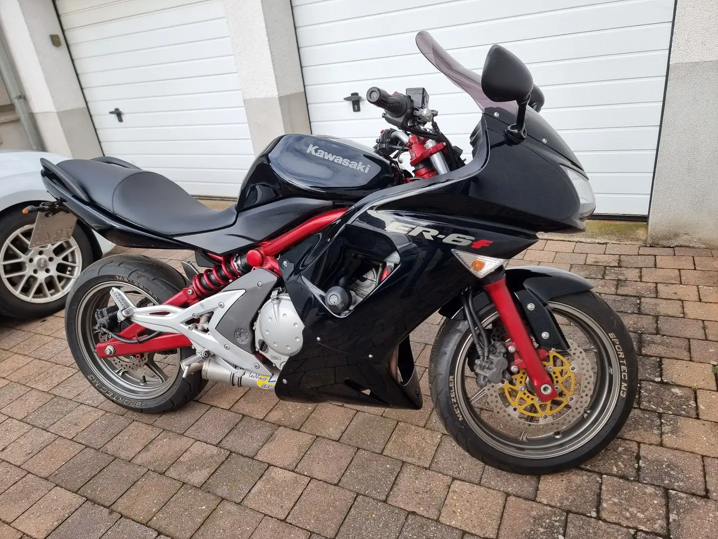 Kawasaki ER - 6 F Negro - 1