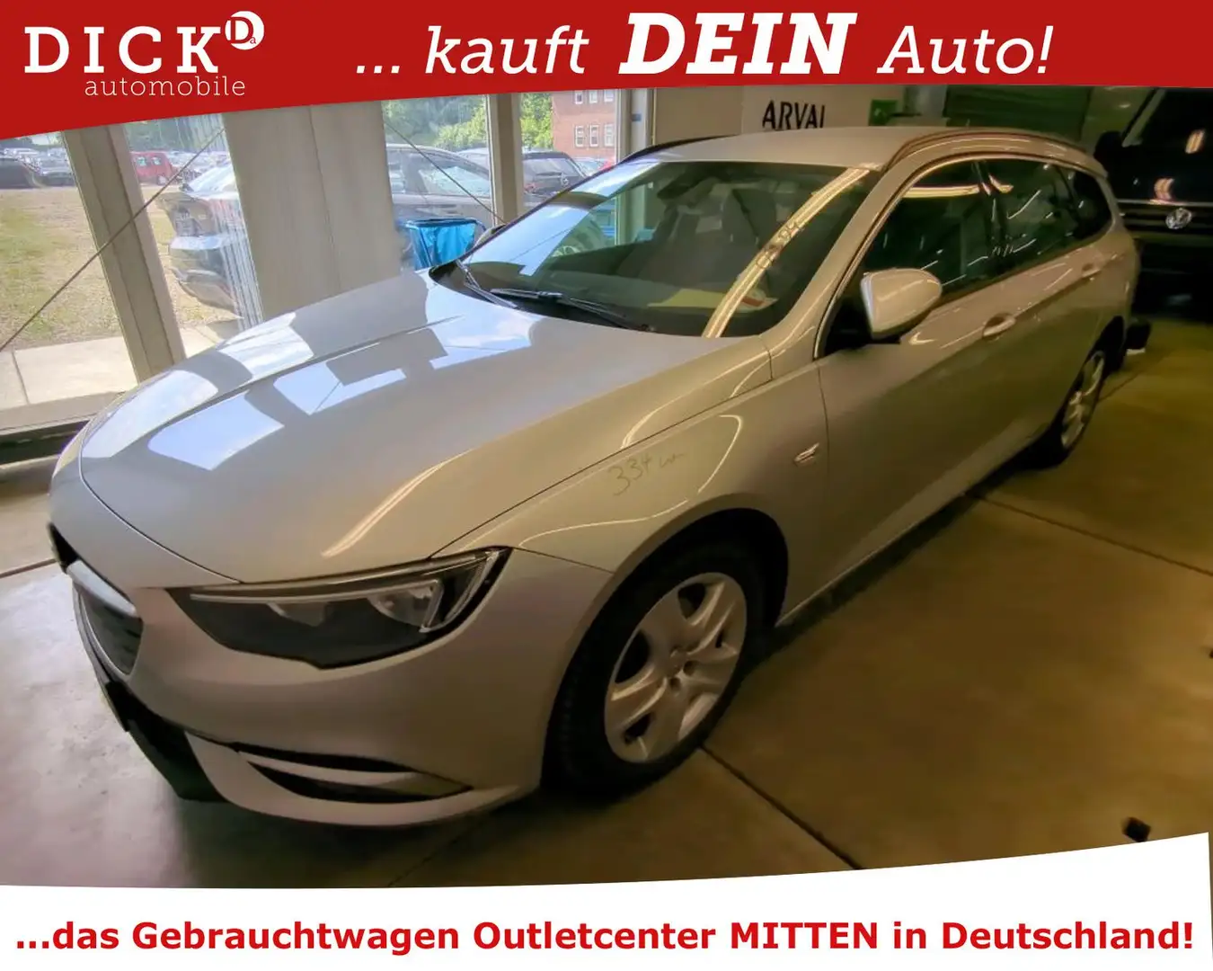 Opel Insignia B ST Busi Edit 1.6d NAVI/AHK/PDC/SHZ/8F Silber - 1