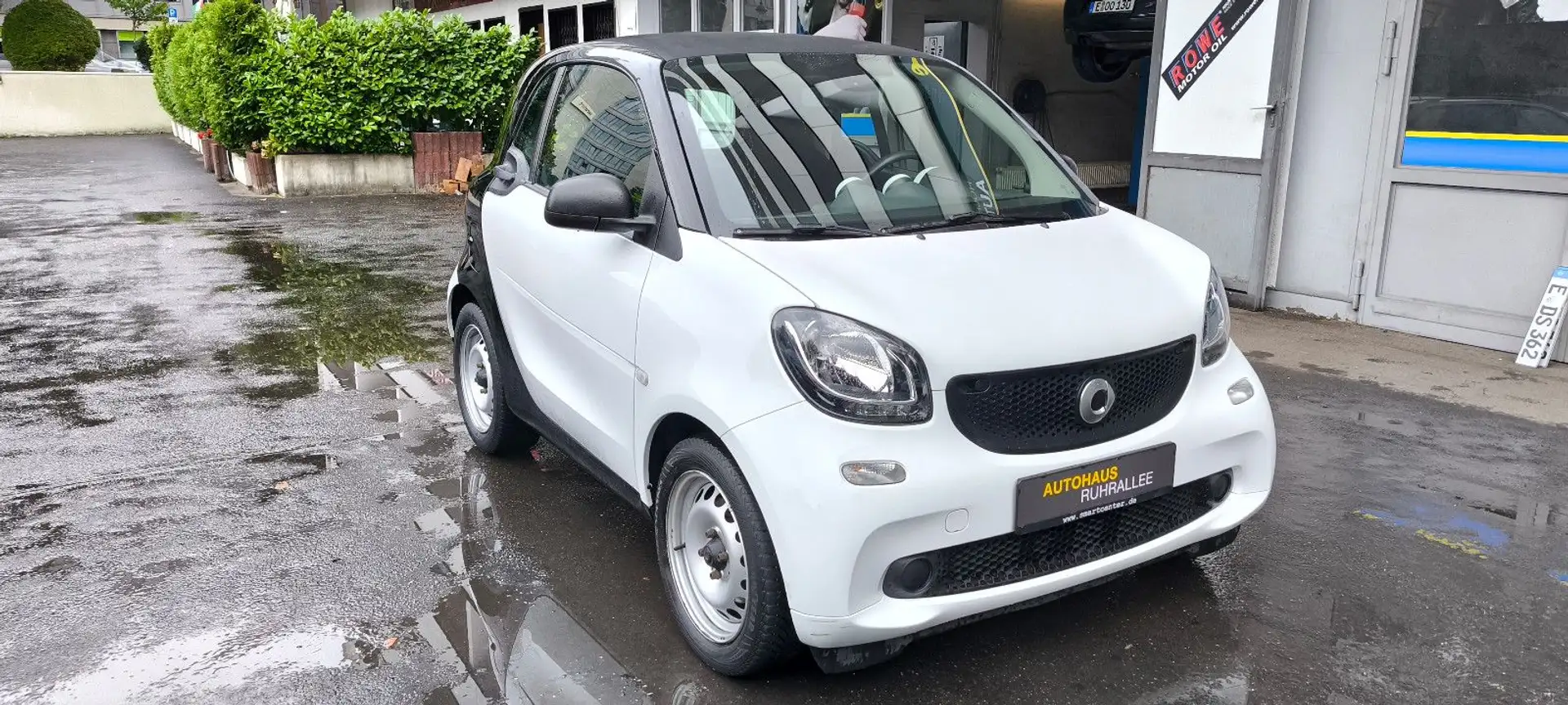 smart forTwo Klimaautomatik, 1.Hand, Scheckheft Schwarz - 1