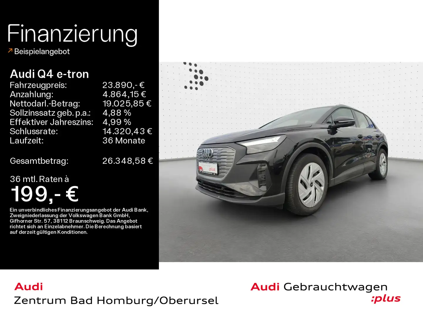 Audi Q4 e-tron 35*LED*PDC*Audi Connect*Kamera*Sitzhei Noir - 1