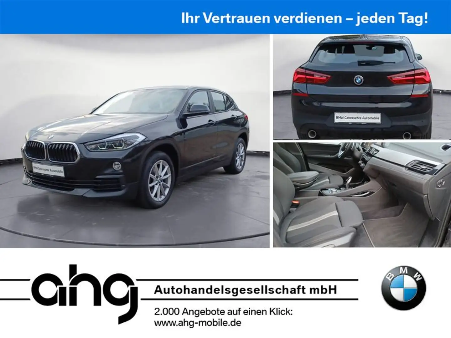 BMW X2 xDrive18d Advantage Memory-Sitze R-Kamera Hea Schwarz - 1