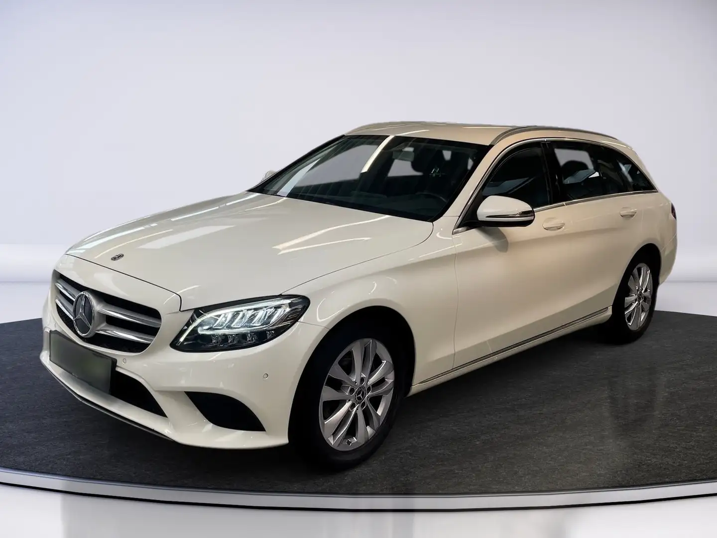 Mercedes-Benz C 180 d T Rückfahrkamera,Klimaautomatik,Navi Weiß - 2