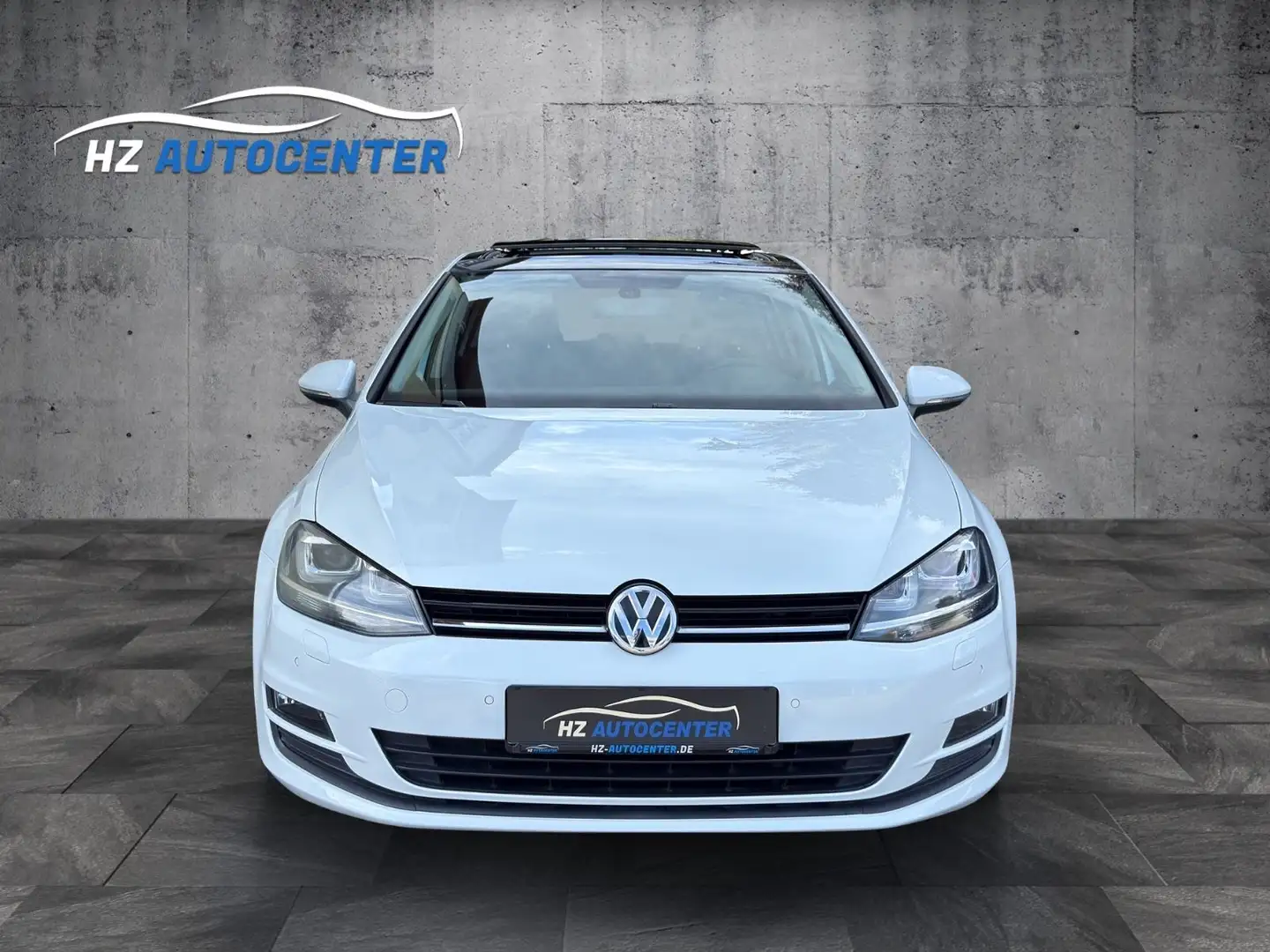 Volkswagen Golf VII Lim. 1.6 TDI DSG*PANO*XENON*PARKPILOT Weiß - 2