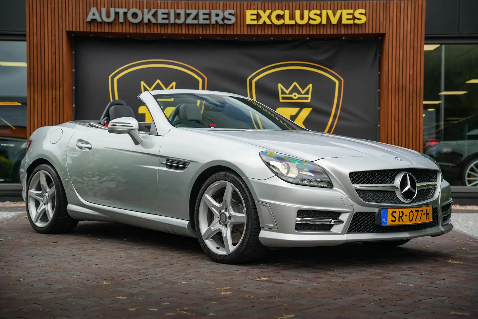 Mercedes-Benz SLK 200 STOELVERWARMING CRUISE CONTROL DEALER ONDERHOUDEN Grau - 1