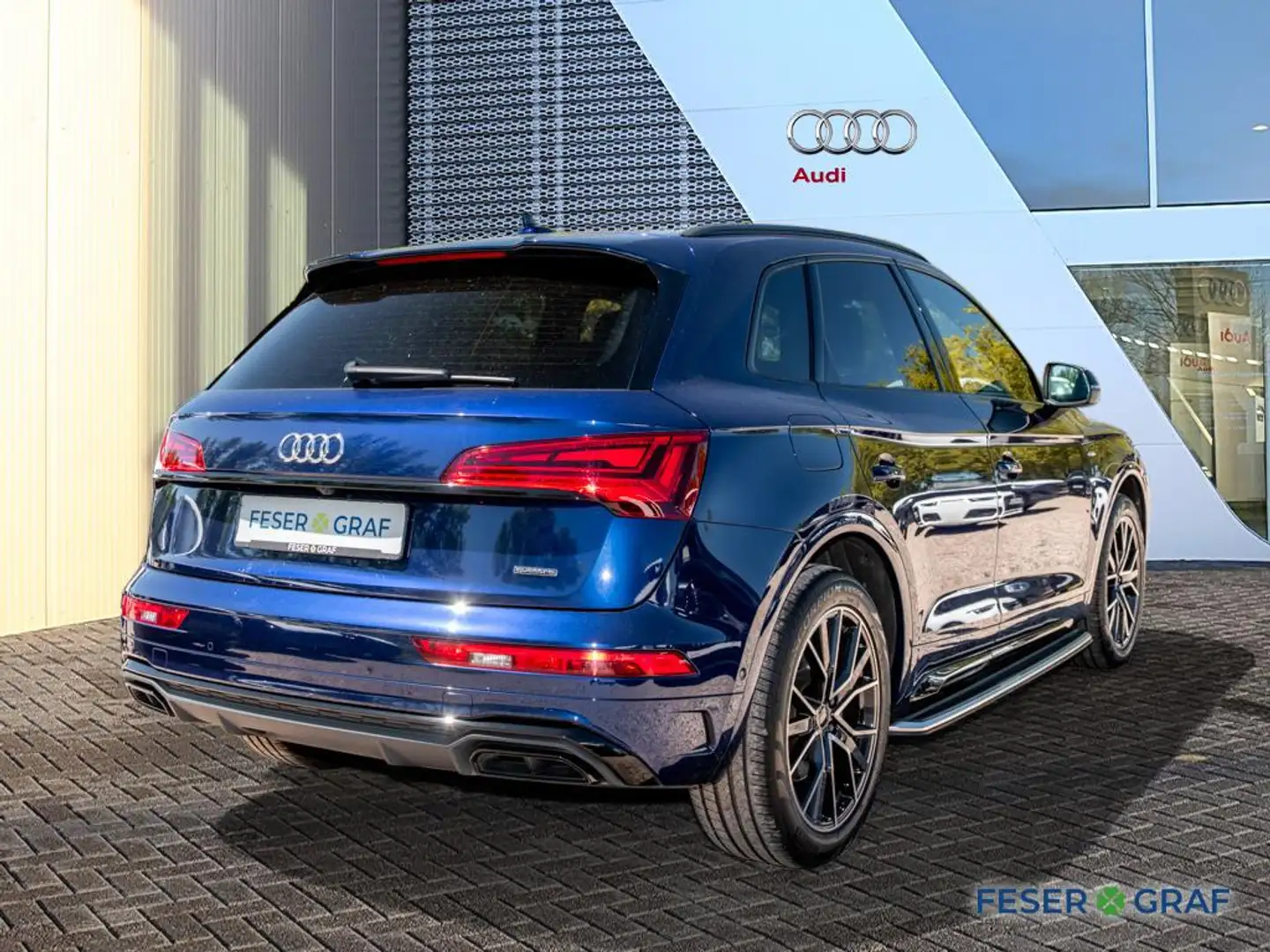 Audi Q5 50 TDI 2x S line /Matrix/Pano/B&O/Standhzg/HuD/adA Blau - 2