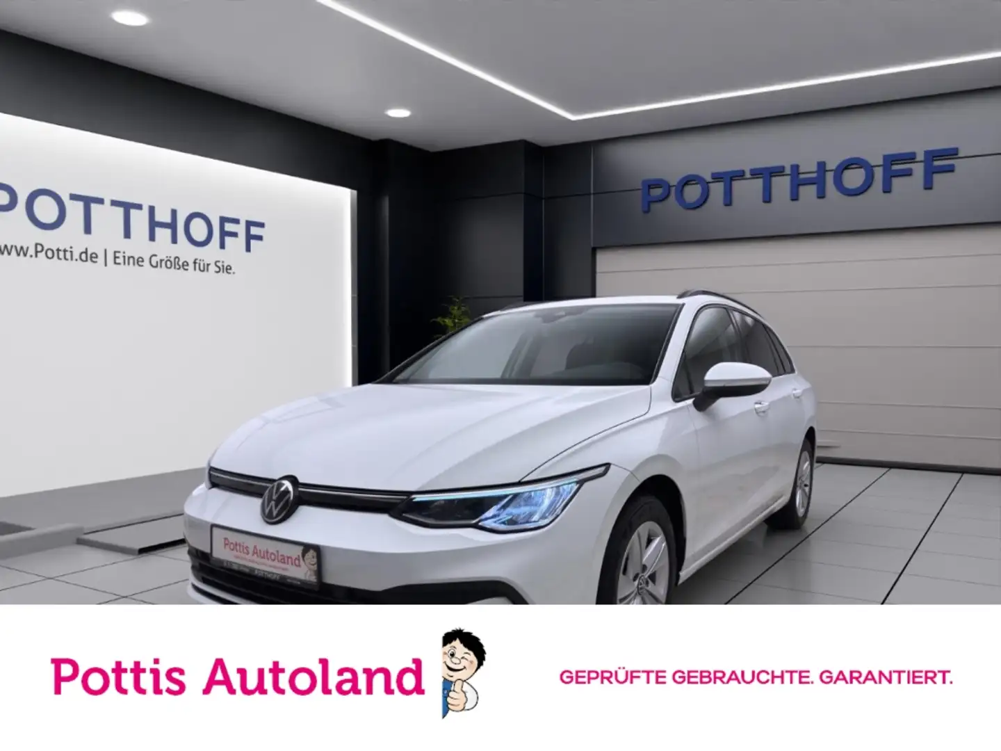 Volkswagen Golf Variant 2.0 TDI DSG LIFE NAVI KAMERA ACC LED Weiß - 1