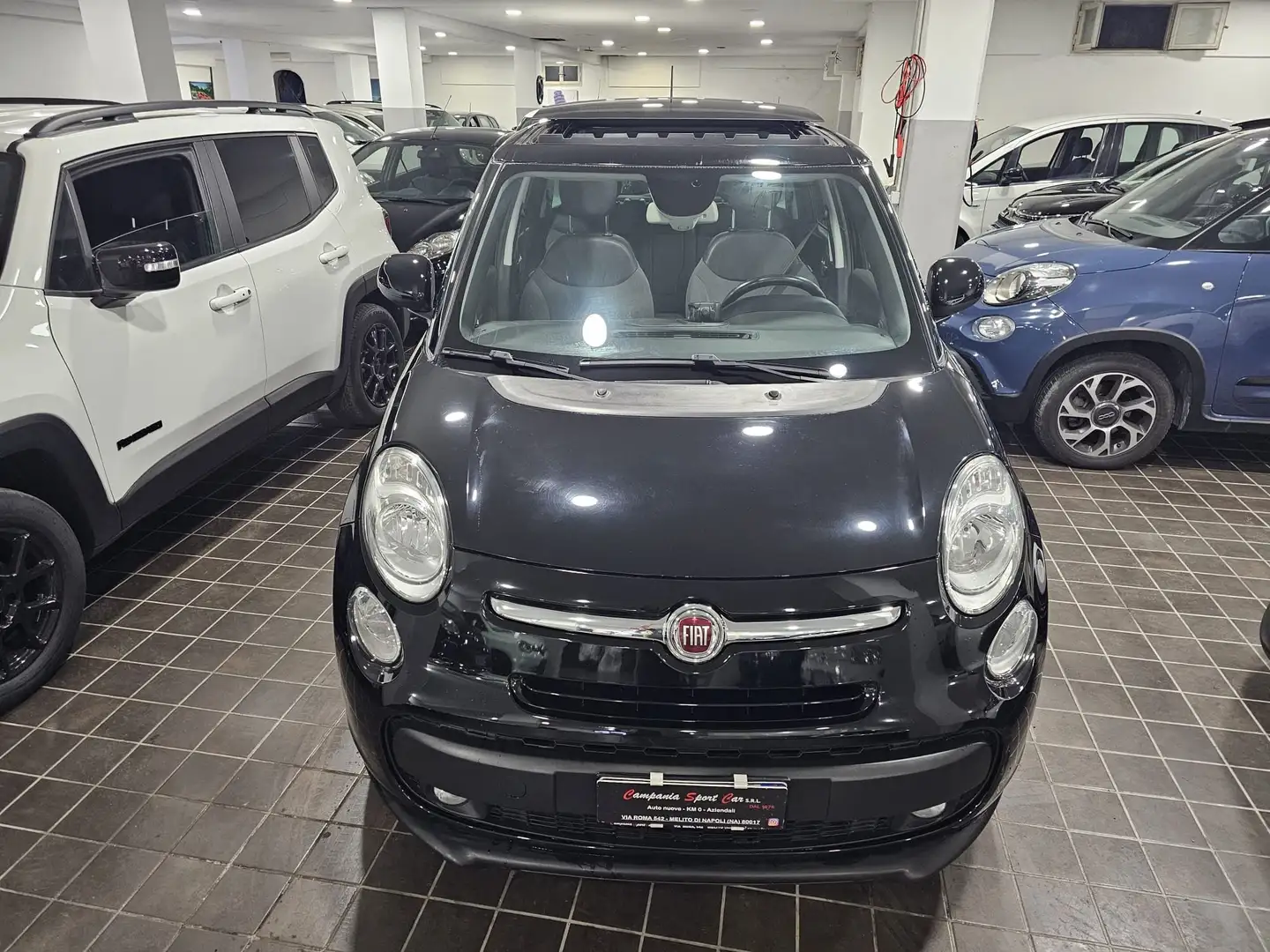 Fiat 500L 1.6 MJT 105CV LOUNGE - TETTO - UFFICIALE ITALIANA Nero - 2