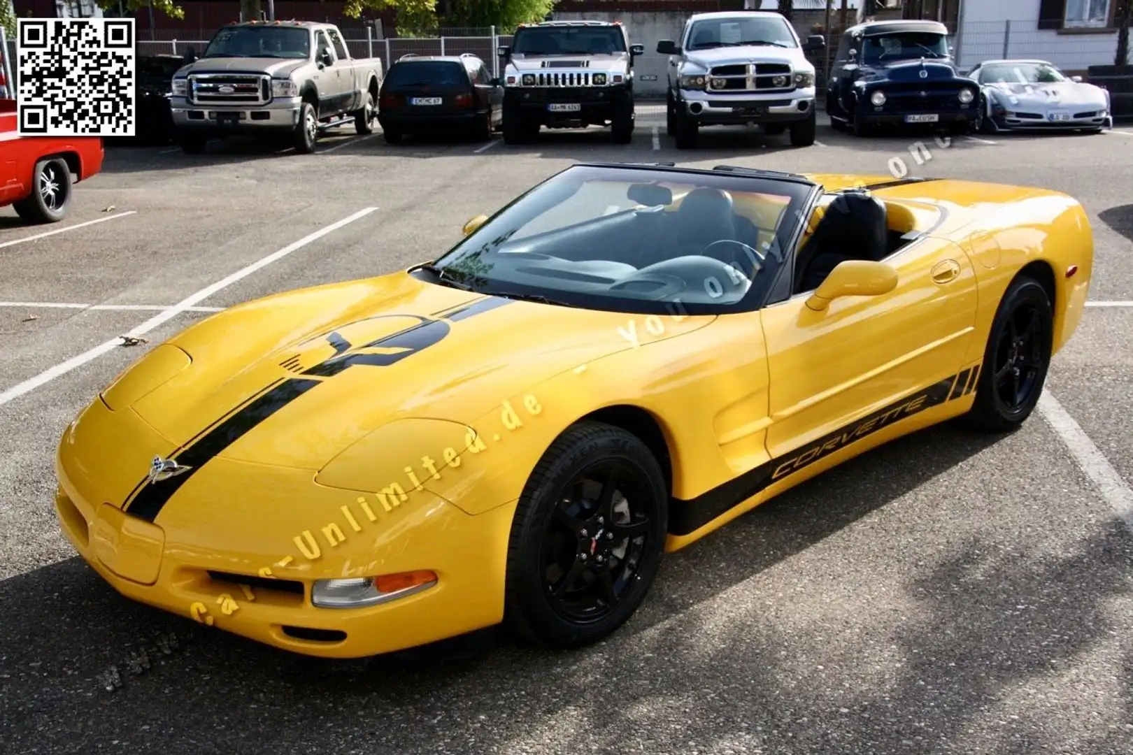 Corvette C5 Cabrio -Z51 -HeadsUp -CarFax Gelb - 1