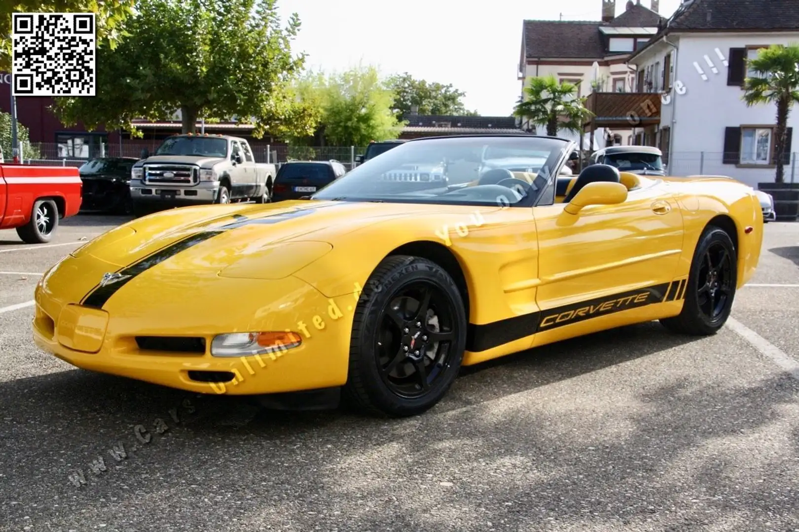 Corvette C5 Cabrio -Z51 -HeadsUp -CarFax Gelb - 2