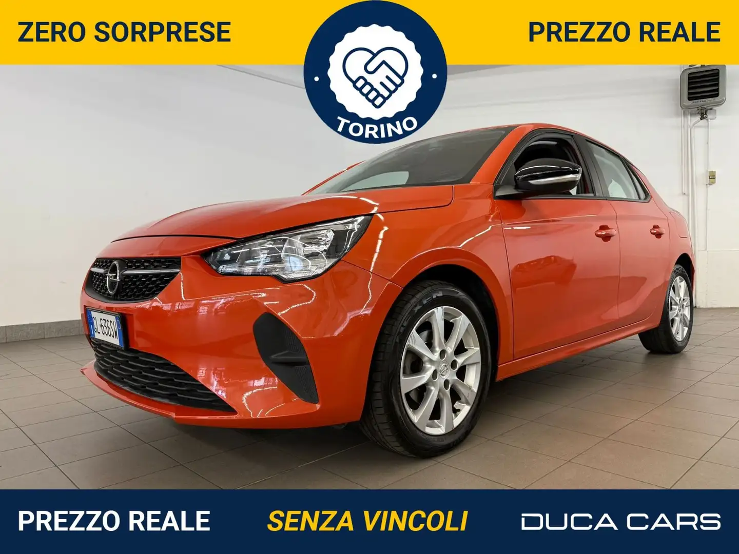 Opel Corsa 1.2 Edition Oranje - 1