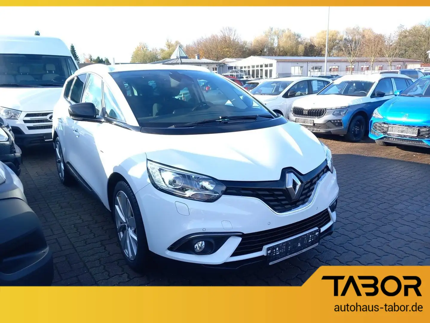 Renault Grand Scenic IV TCe 140 EDC Limited 7-S Nav PDC Weiß - 2
