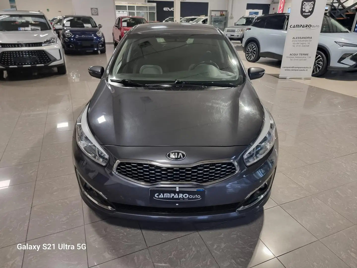 Kia Ceed / cee'd 1.6 crdi Business 110cv OK NEOPATENTATI Grigio - 2