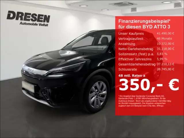BYD Atto 3 EVO Excellence AWD 360Kamera/Pano/Navi/Wärmepumpe