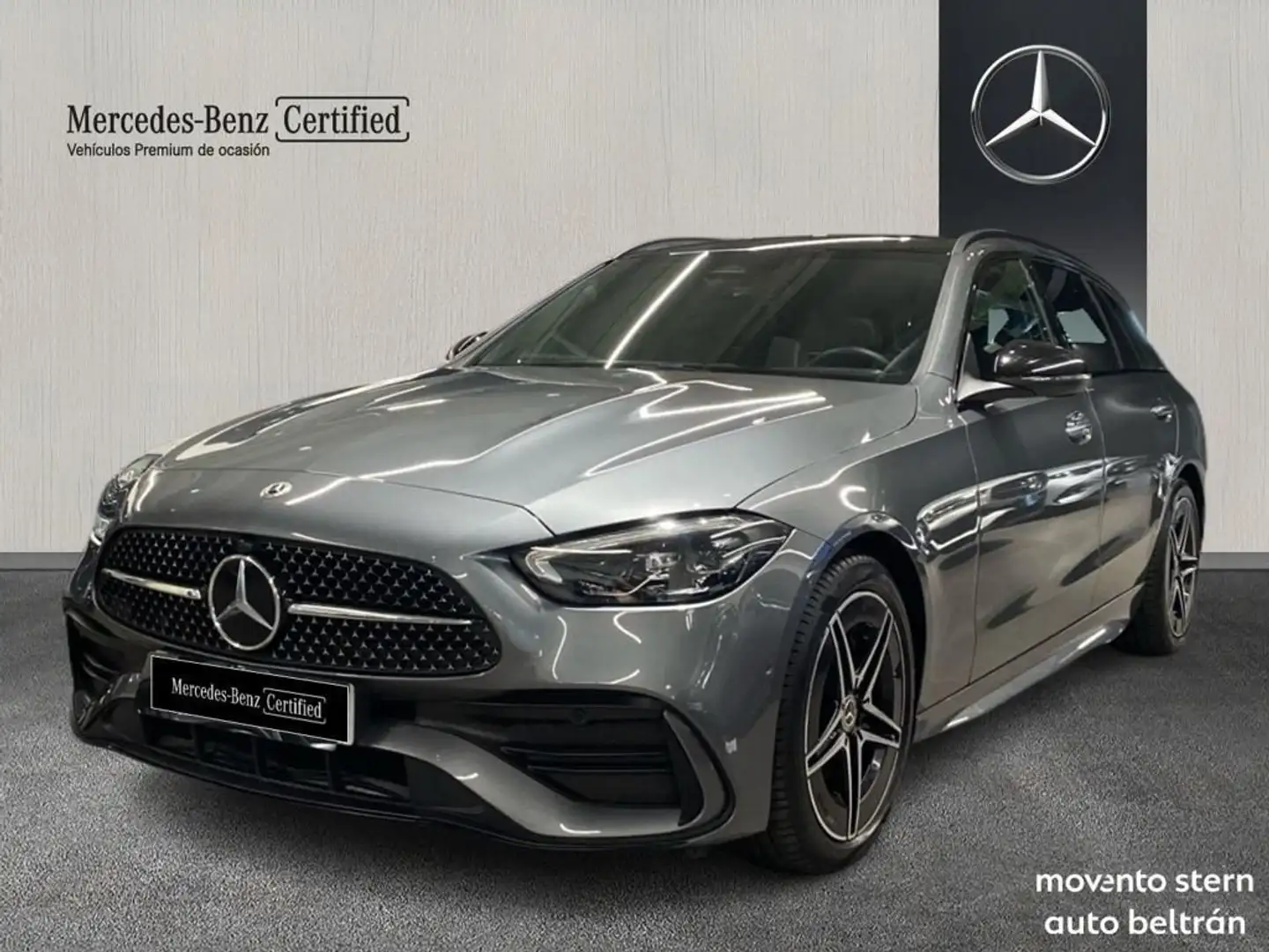 Mercedes-Benz C 220 Estate 220d 9G-Tronic Gris - 1