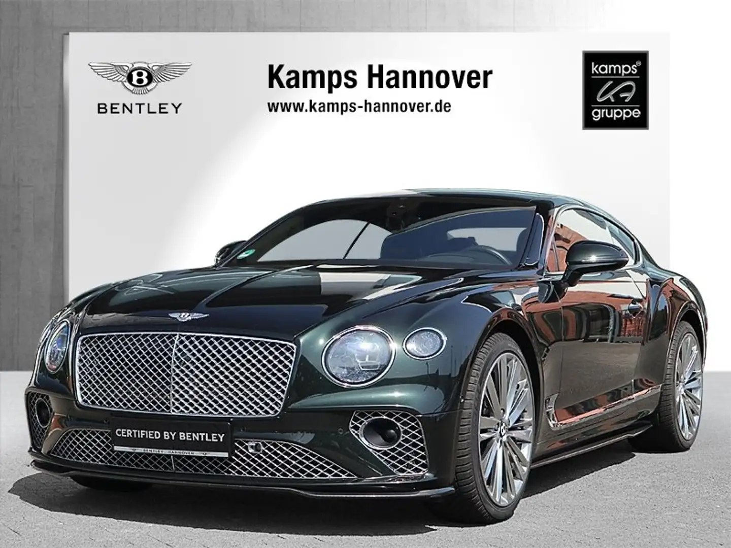Bentley Continental GT Speed *Keramik-Bremse*NAIM*Carbon* Groen - 1