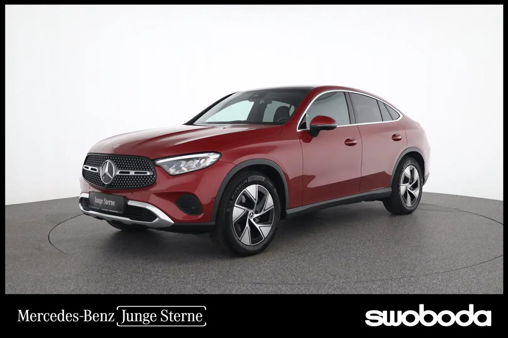 Mercedes-Benz GLC 220 d 4M Coupe Pano Rot - 1