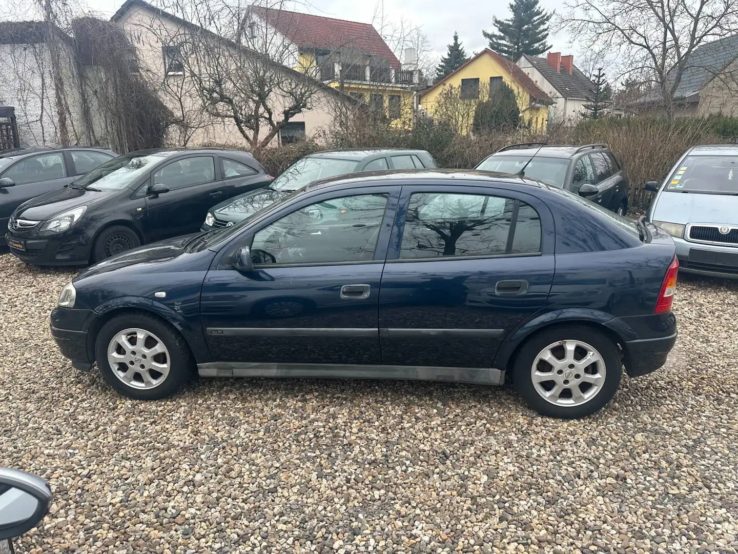 Opel Astra 1.6i *5-Gang *Klima *M+S *HU/AU auf Wunsch Neu Blau - 2