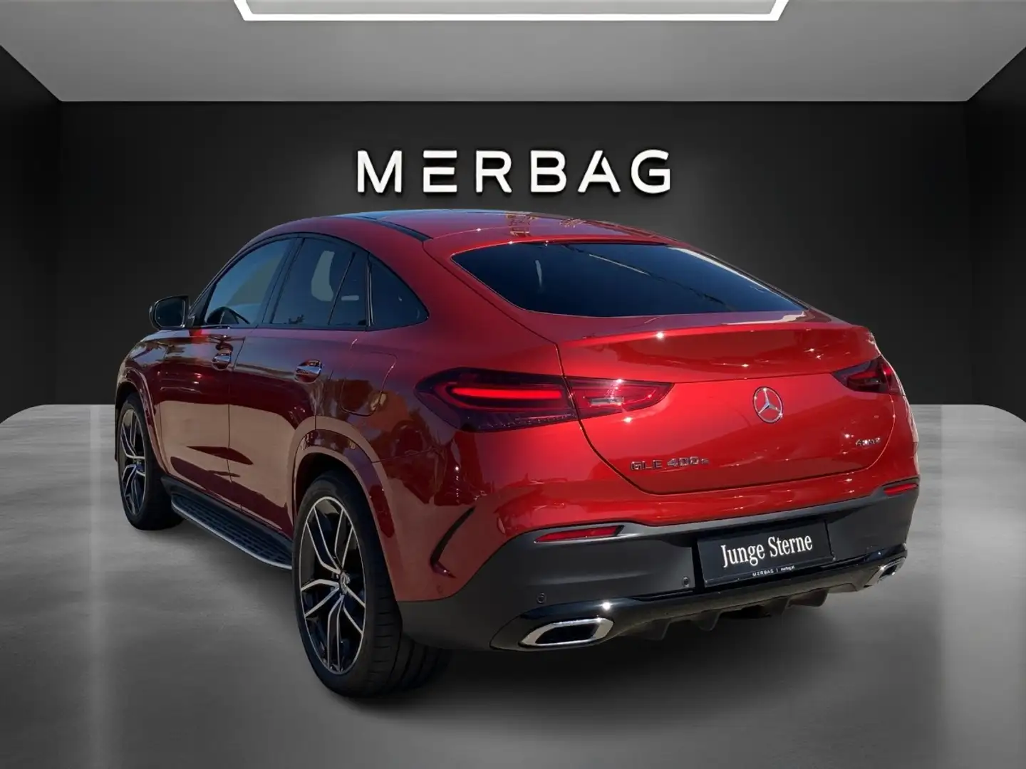 Mercedes-Benz GLE 400 e 4MATIC Coupé Rouge - 2
