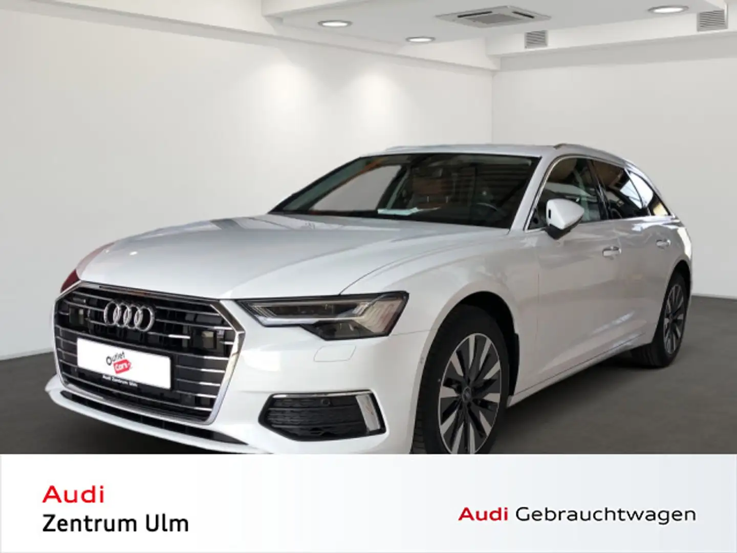 Audi A6 design 50 TDI quattro LEDER MATRIX STHZ Wit - 1