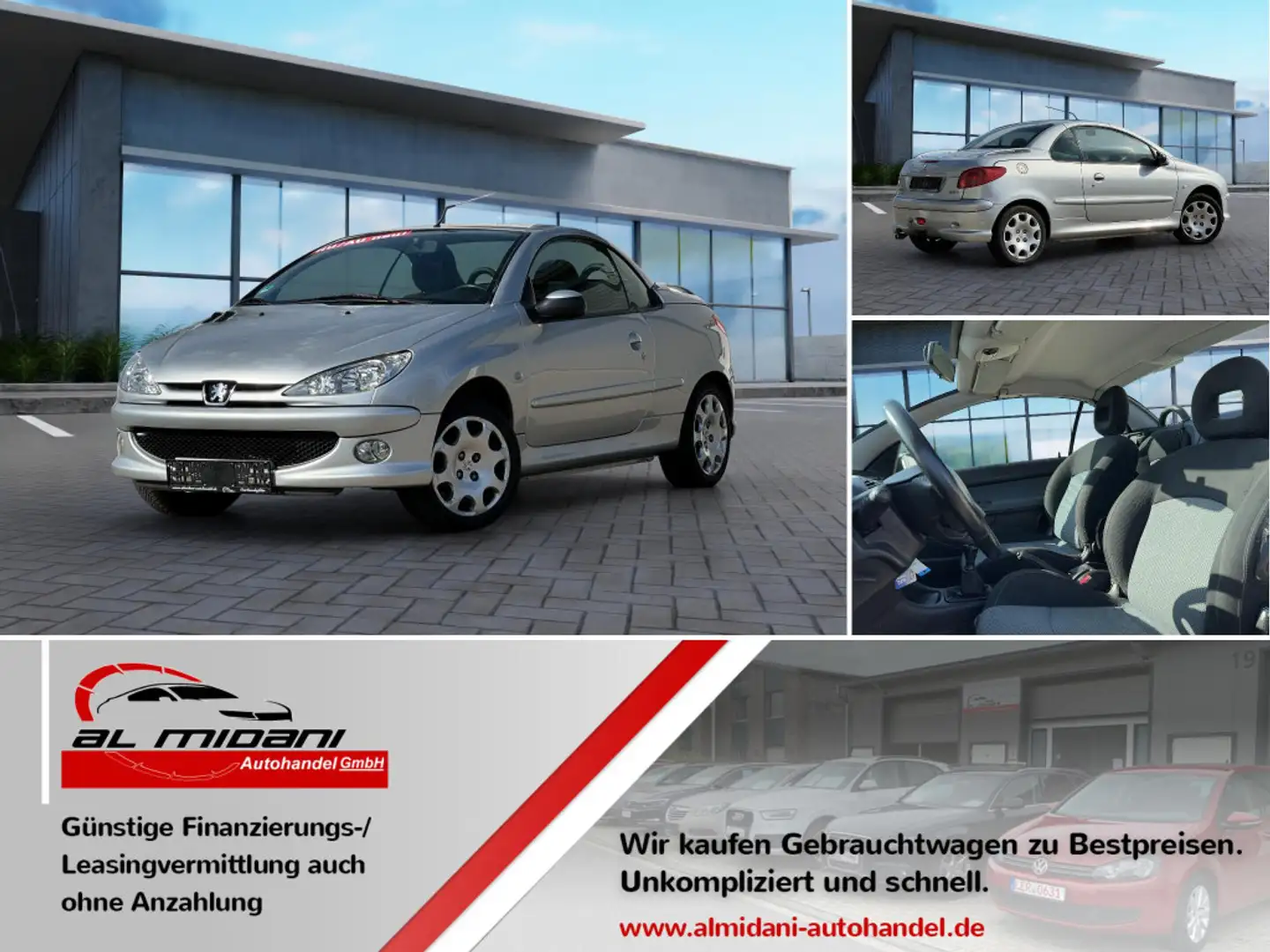 Peugeot 206 CC Filou Grey - 1