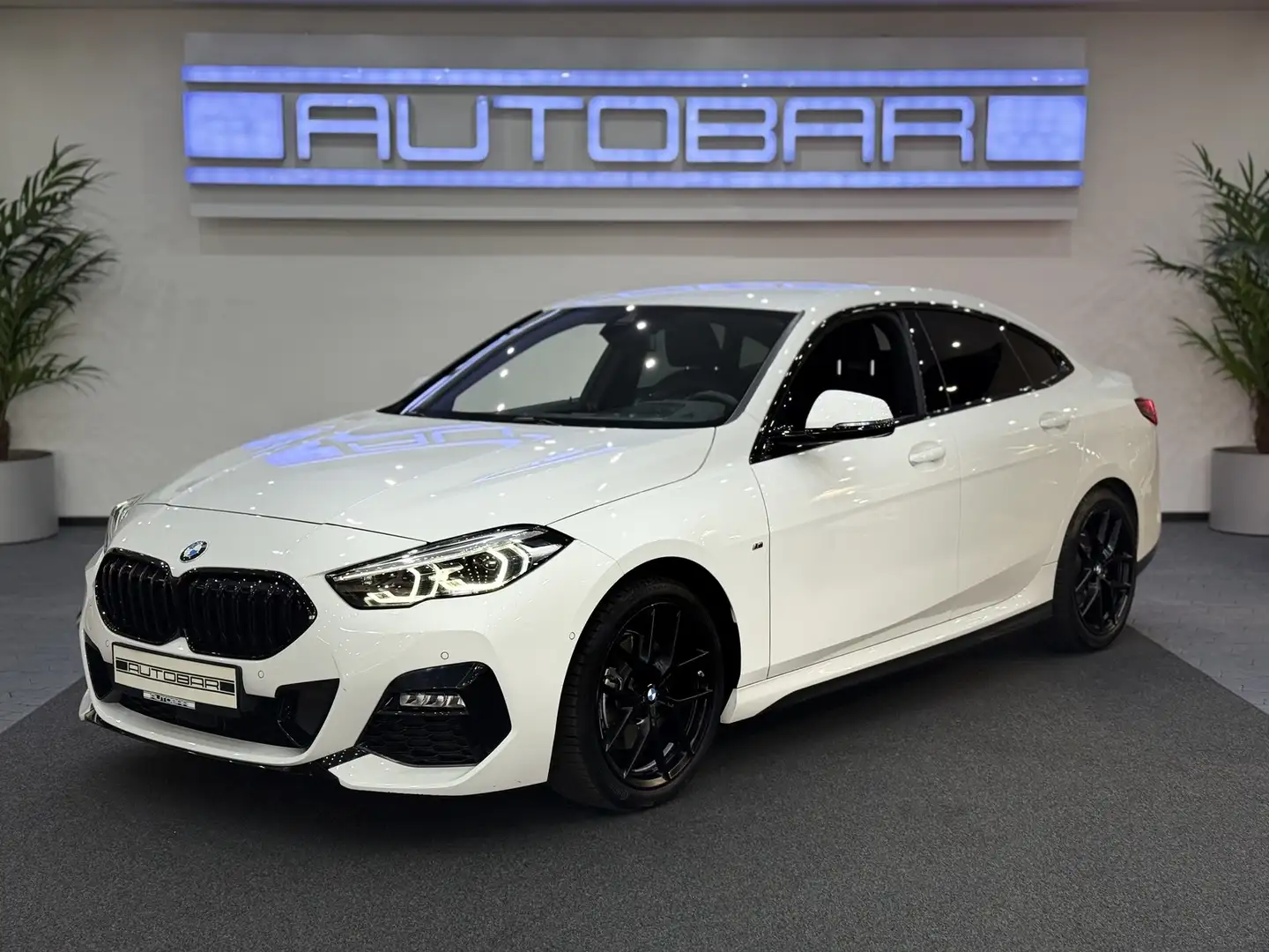 BMW 218 Grand Coupé M-SPORT*HEAD_UP*H&K*ACC*KEYL*18Z Weiß - 1