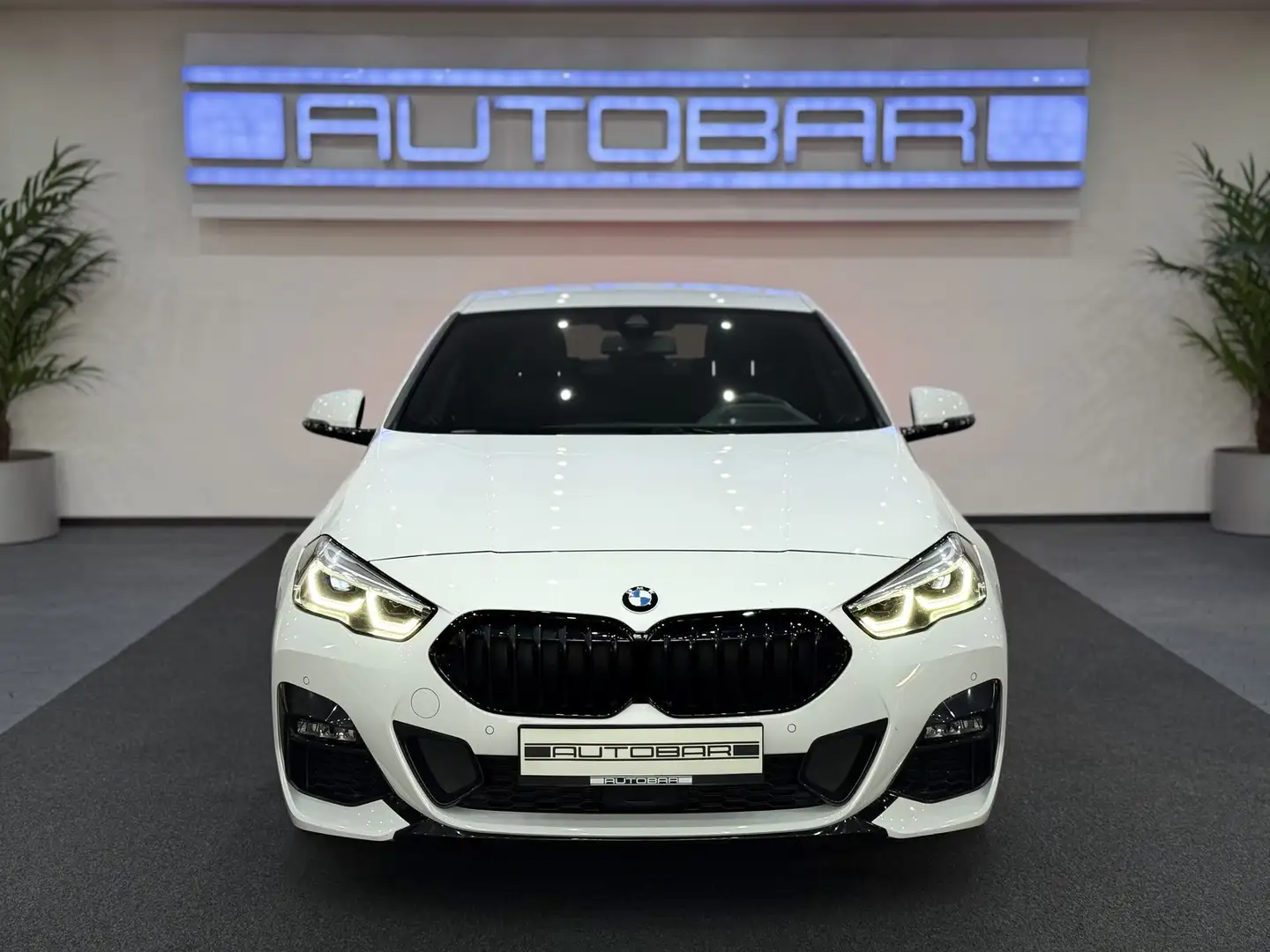 BMW 218 Grand Coupé M-SPORT*HEAD_UP*H&K*ACC*KEYL*18Z Blanc - 2