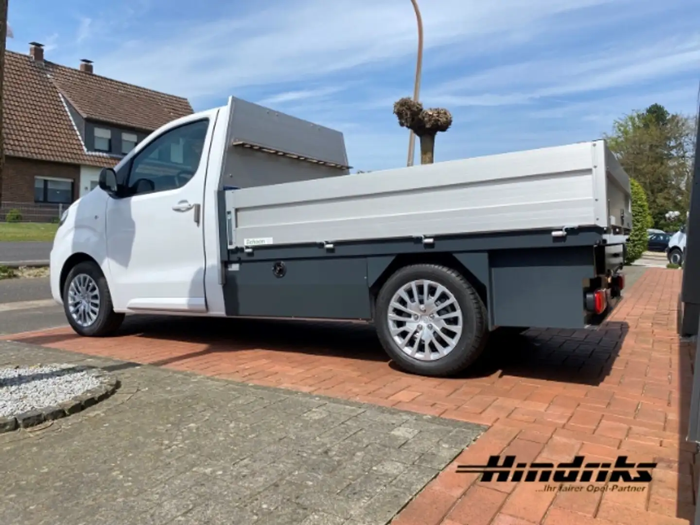 Opel Vivaro Mittelhoch- Pritsche M, 2.0 Diesel, Klima, Weiß - 2