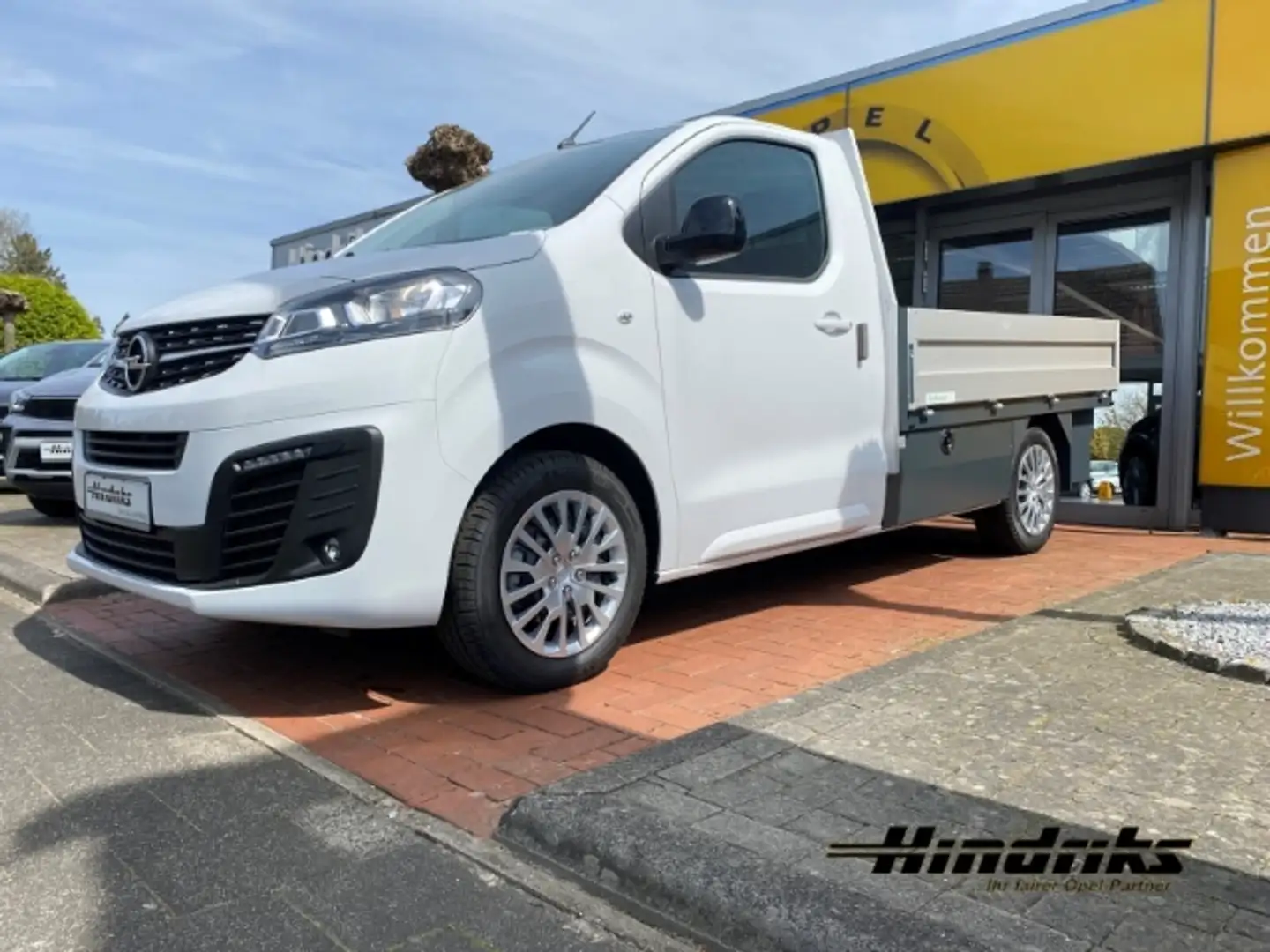 Opel Vivaro Mittelhoch- Pritsche M, 2.0 Diesel, Klima, Weiß - 1
