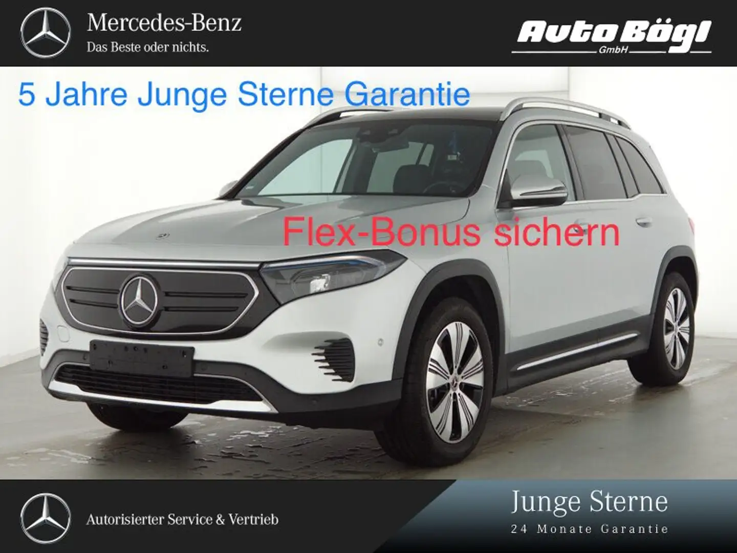 Mercedes-Benz EQB 300 EQB 300 4MATIC Advanced/Panorama/MBUX/Verkehrzei Silber - 1